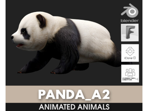 PandaA2 Modelo 3D