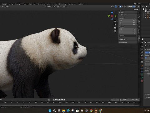 PandaA2 Modelo 3D
