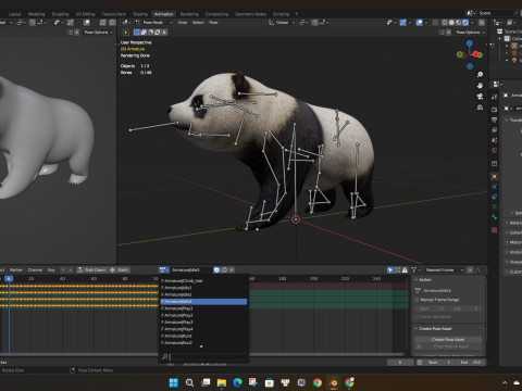 PandaA2 Modelo 3D