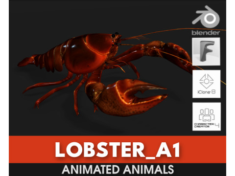 LobsterA1 Modelo 3D