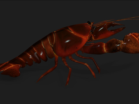 LobsterA1 Modelo 3D