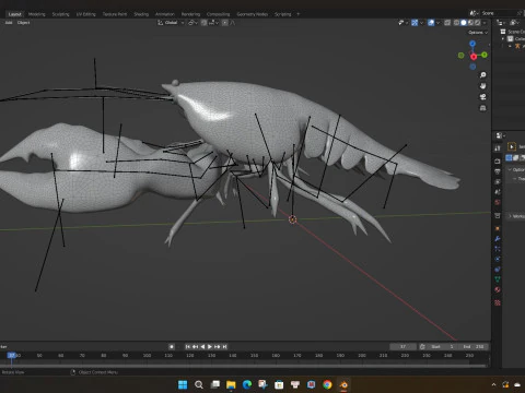 Lagosta-A1 Modelo 3D