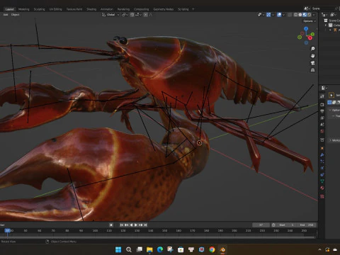 Lagosta-A1 Modelo 3D