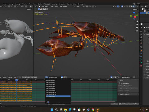 LobsterA1 Modelo 3D
