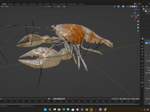 LobsterA2 3D Model