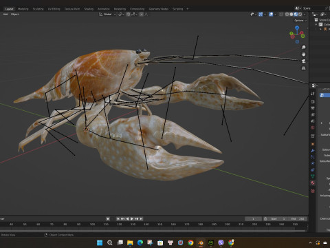 LobsterA2 3D Model