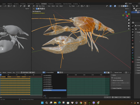 LobsterA2 3D Model