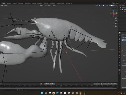 Aragosta-A3 Modello 3D