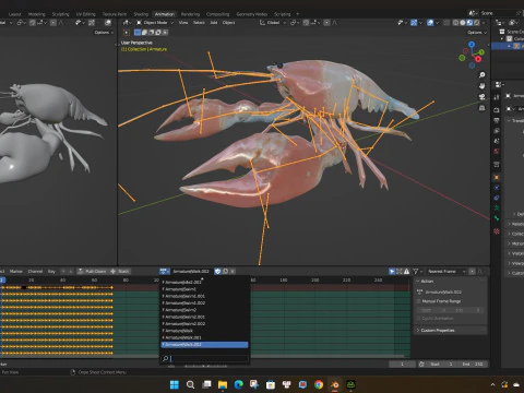 Aragosta-A3 Modello 3D