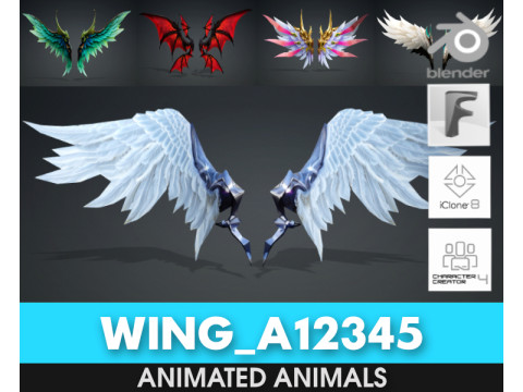 Wing-A12345 3Dモデル