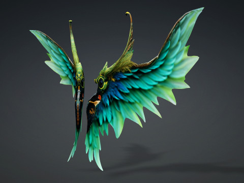 Wing-A12345 Modello 3D