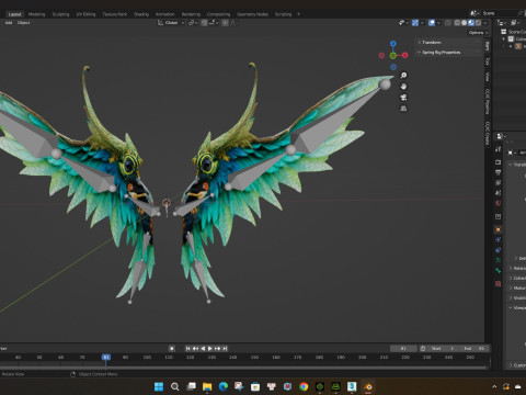 Wing-A12345 Modello 3D
