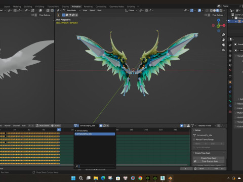 Wing-A12345 Modello 3D