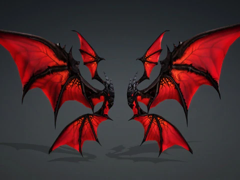 翼-A12345 3D 模型