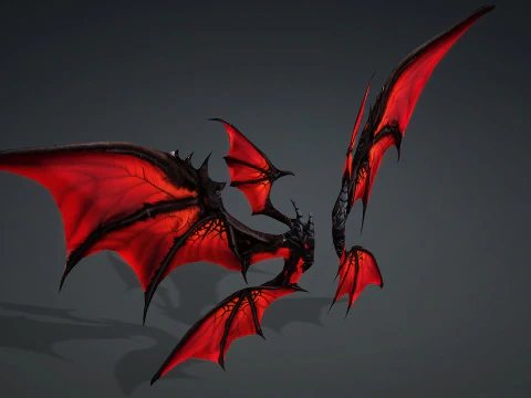 翼-A12345 3D 模型