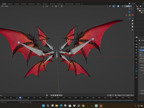 Wing-A12345 Modello 3D