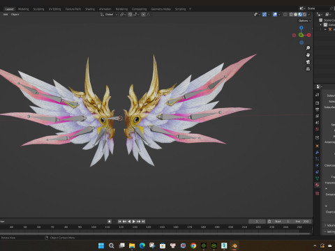 Wing-A12345 Modello 3D