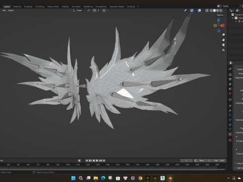 Wing-A12345 Modello 3D