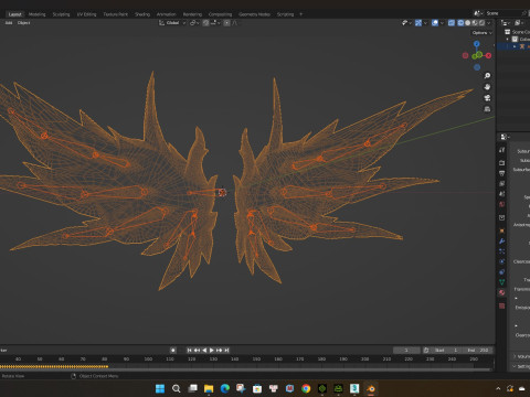 Wing-A12345 Modello 3D