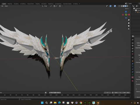 Wing-A12345 Modello 3D