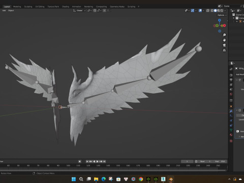 Wing-A12345 Modello 3D
