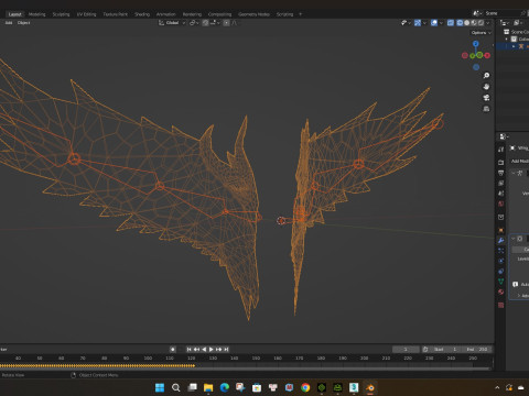 Wing-A12345 Modello 3D