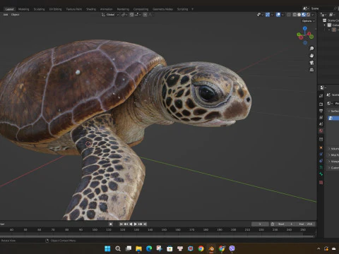 Черепаха-А1 3D Модель