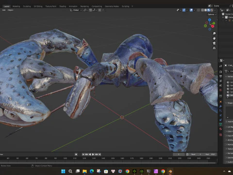 GranchioA3 Modello 3D