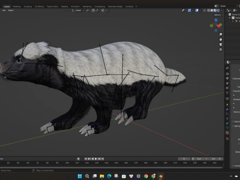 Tasso del miele Modello 3D