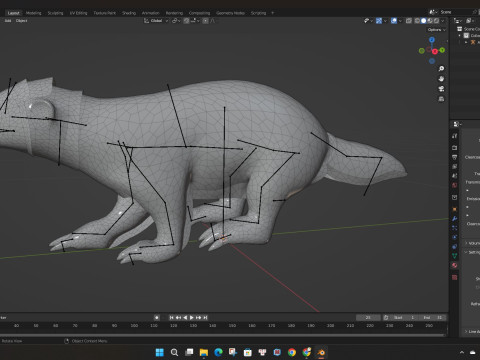HoneyBadger Model 3D