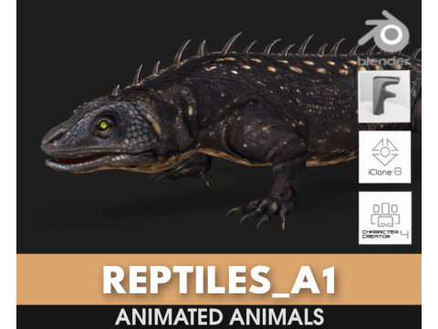 ReptilesA1 3Dモデル