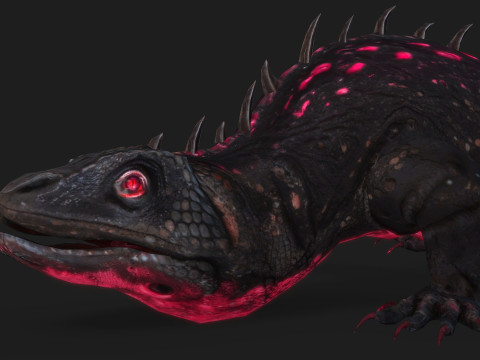 Reptiles-A2 3D-Modell