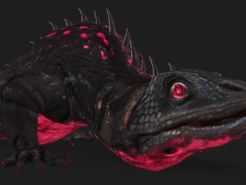 Reptiles-A2 3D-Modell
