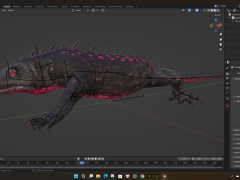 Reptiles-A2 3D-Modell