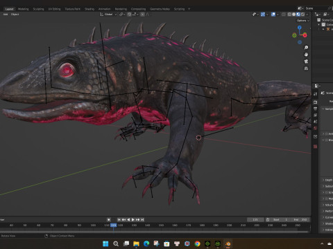 Reptiles-A2 3D-Modell