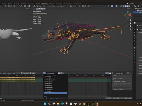 Reptiles-A2 3D-Modell