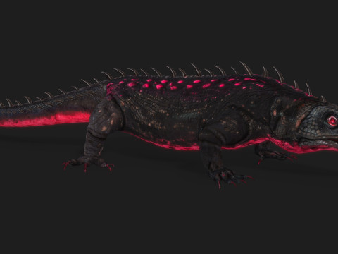 Reptiles-A2 3D-Modell