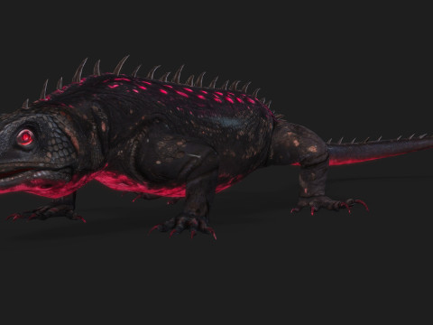 Reptiles-A2 3D-Modell