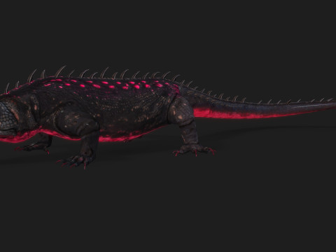 Reptiles-A2 3D-Modell