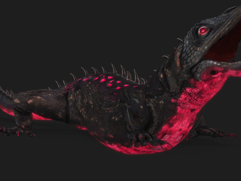 Reptiles-A2 3D-Modell