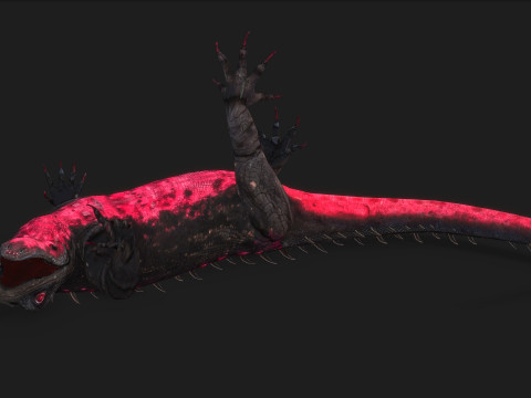 Reptiles-A2 3D-Modell