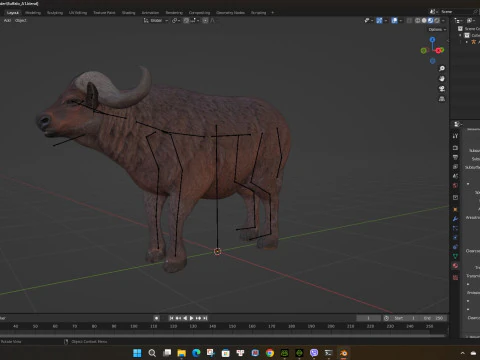 B&uacute;falo-A1 Modelo 3D