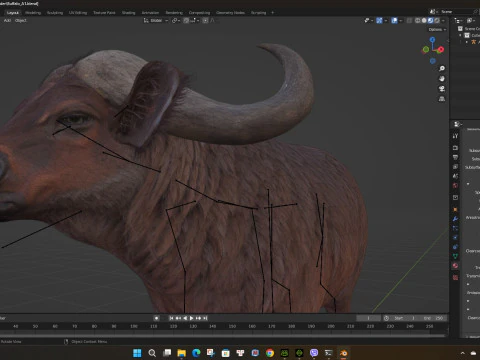 B&uacute;falo-A1 Modelo 3D