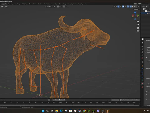 B&uacute;falo-A1 Modelo 3D