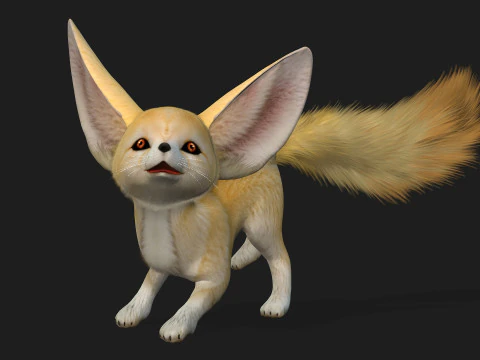 Fox-B1 3D Model