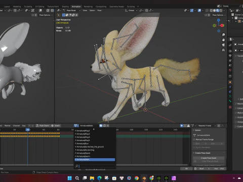 Fox-B1 3D Model