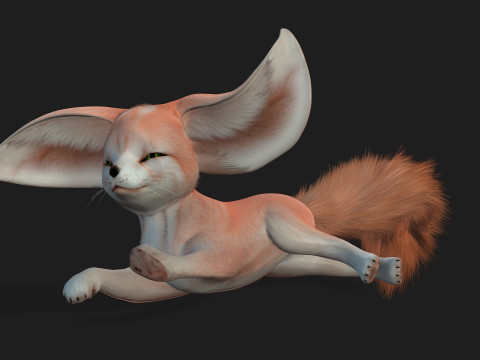 Fox-B2 3Dモデル