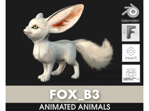 FoxB3 3D Модель