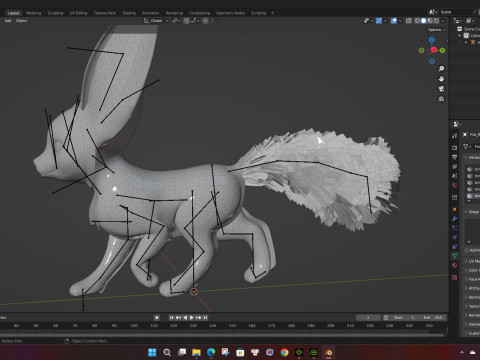 FoxB3 Model 3D