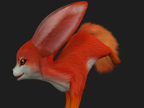 Fox-B4 Model 3D